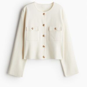 H&M Elegant Buttoned Cardigan